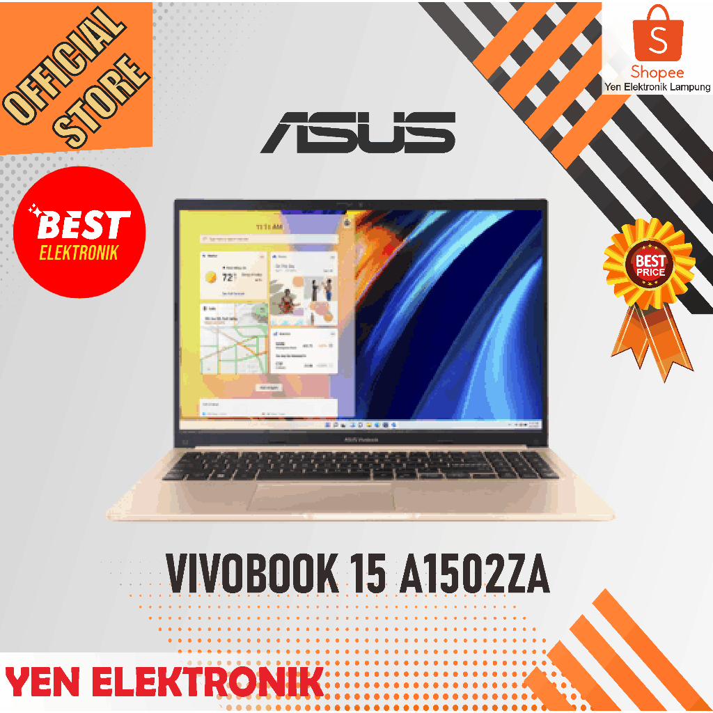 Laptop ASUS Vivobook 15 A1502ZA VIPS551 Core i5 8GB/512GB SSD Touch