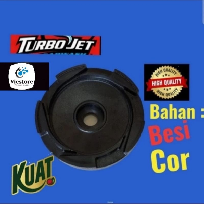 Diffuser kipas besi Turbo Jet pompa air jet pump shimizu pc 503 bit 500 watt
