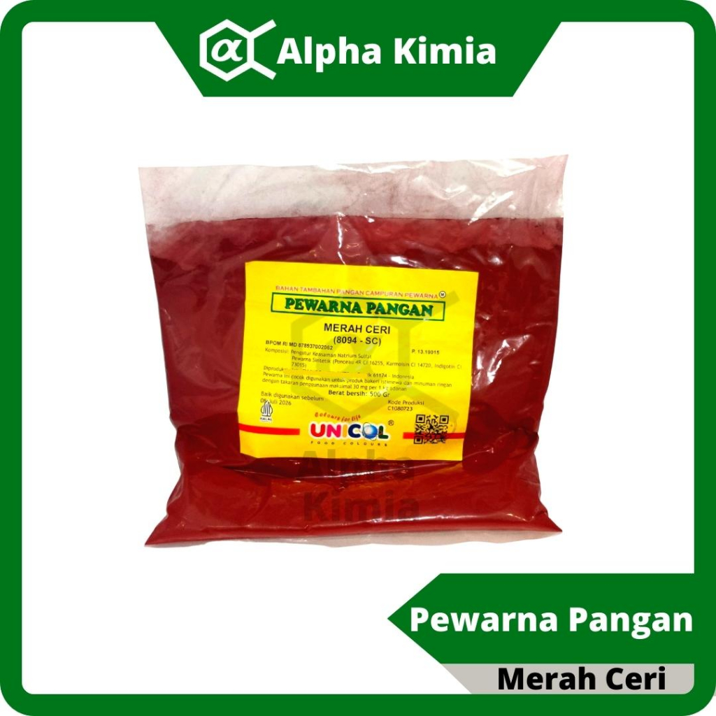 

Pewarna Makanan Merah Ceri / pewarna sabun 100 gram