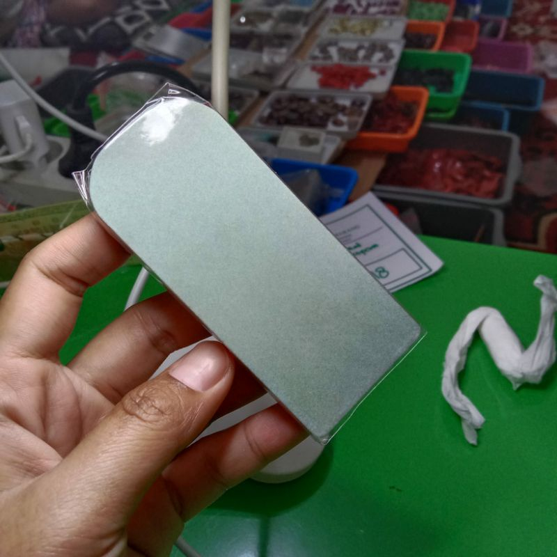 Borongan spartax spon pengkilap batu akik