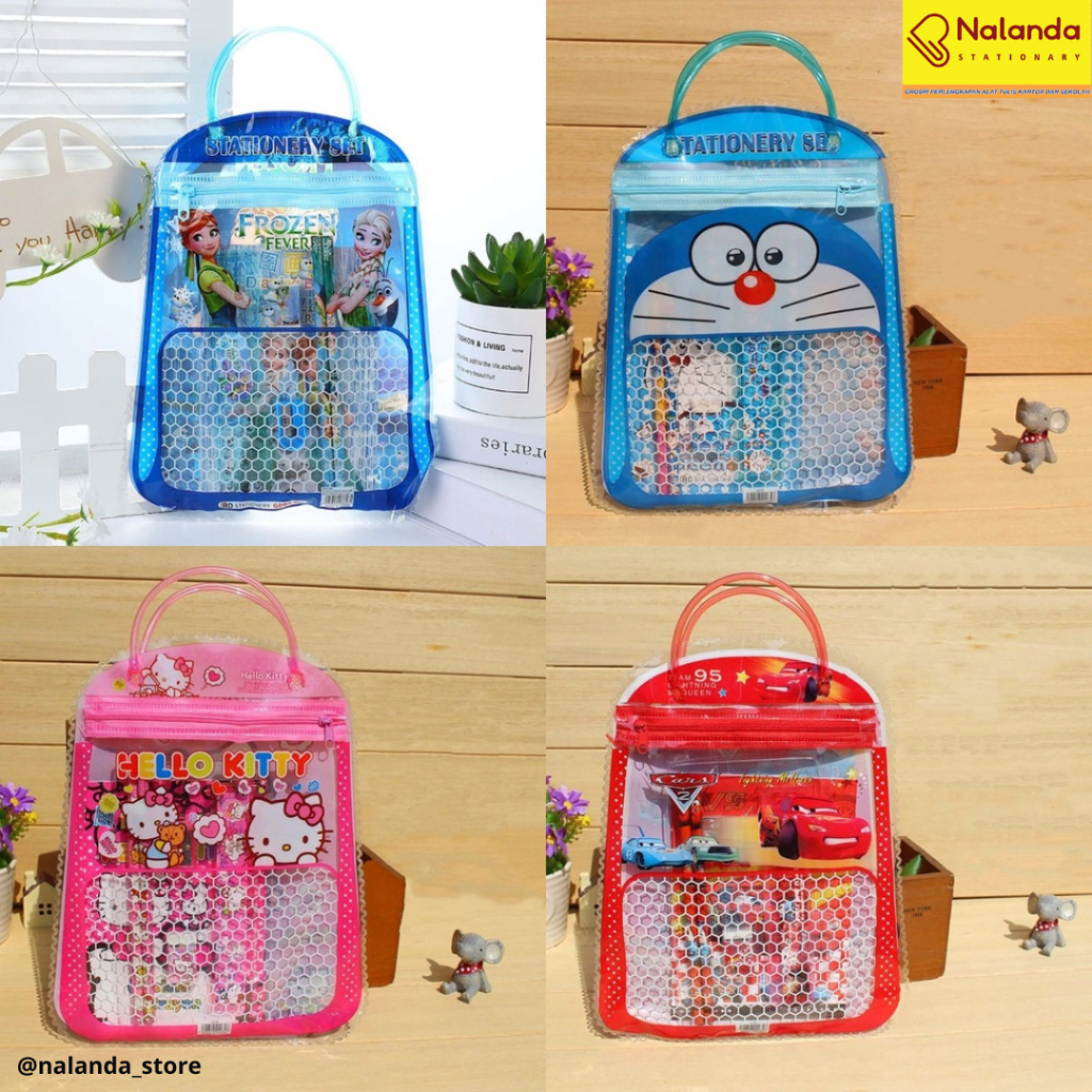 

Stationery Set Tas 7In1 Karakter - Bandar Lampung - Peralatan Sekolah - Perlengkapan Sekolah - Peralatan Kantor - Perlengkapan Kantor