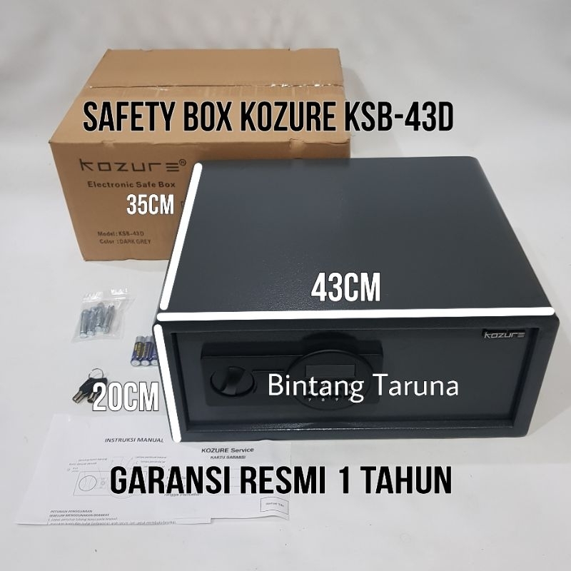Brankas Digital Kozure KSB-43D Safety Box 430x350x200mm