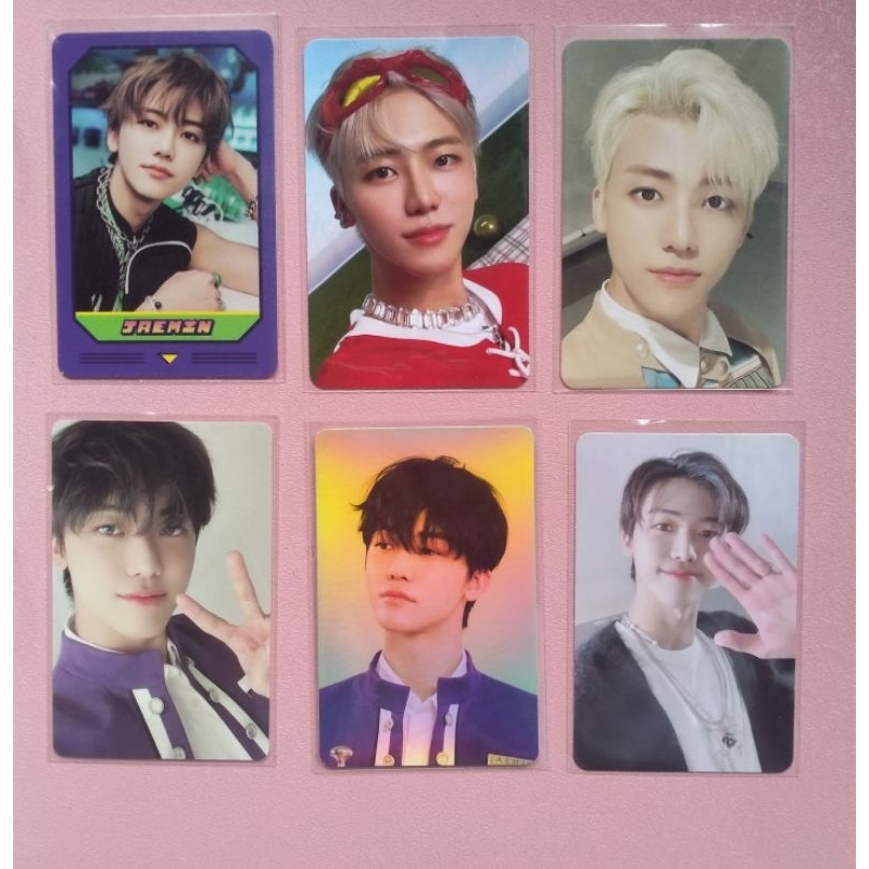 JAEMIN KEYCARD, HOLO SG22, MATCHING CARD GLITCH MODE, RESONANCE DEPARTURE, AR SELCA HOTSA, CANDY PB