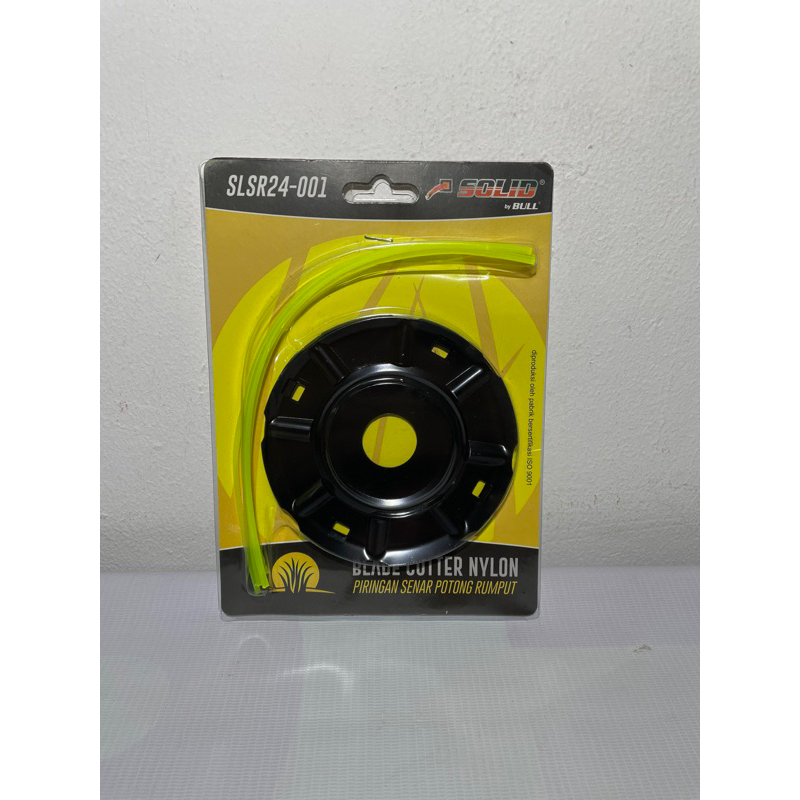 piringan senar potong rumput solid / piringan hitam pisau senar nylon / piringan mesin potong rumput