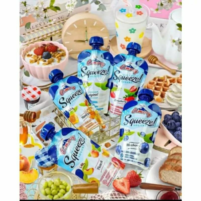 

(GROSIR) Cimory Squeeze 120 ml FREE yogurt 125 ml 3pcs