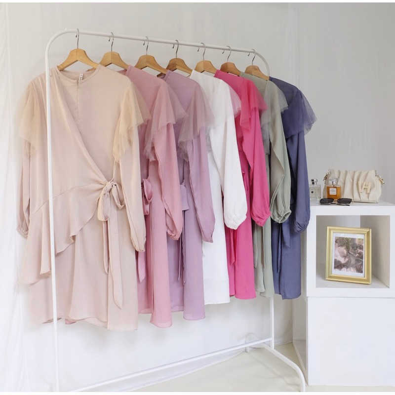 CELINE BLOUSE VANILLA HIJAB