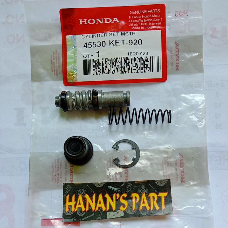 45530-KET-920 SEAL MASTER REM DEPAN ORIGINAL SUPRA X SUPRA 125 KHARISMA