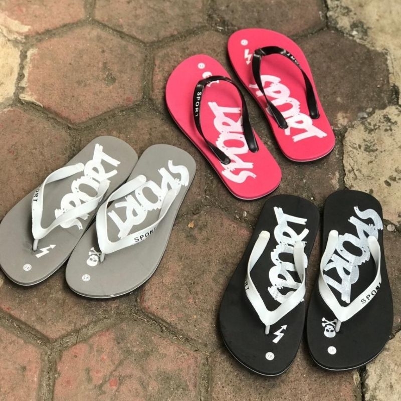 Sandal Jepit Pria Distro Keren Sport Terbaru