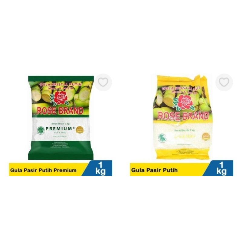 

Rose Brand Gula Pasir 1kg
