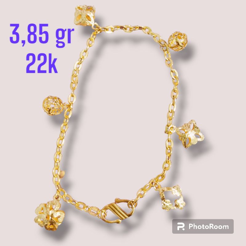 Gelang emas 22k