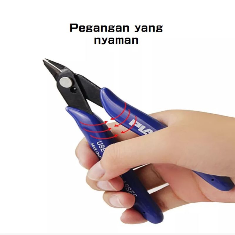 Tang Potong Kawat Kabel Tembaga Tang Wire Cutter Nipper Mini