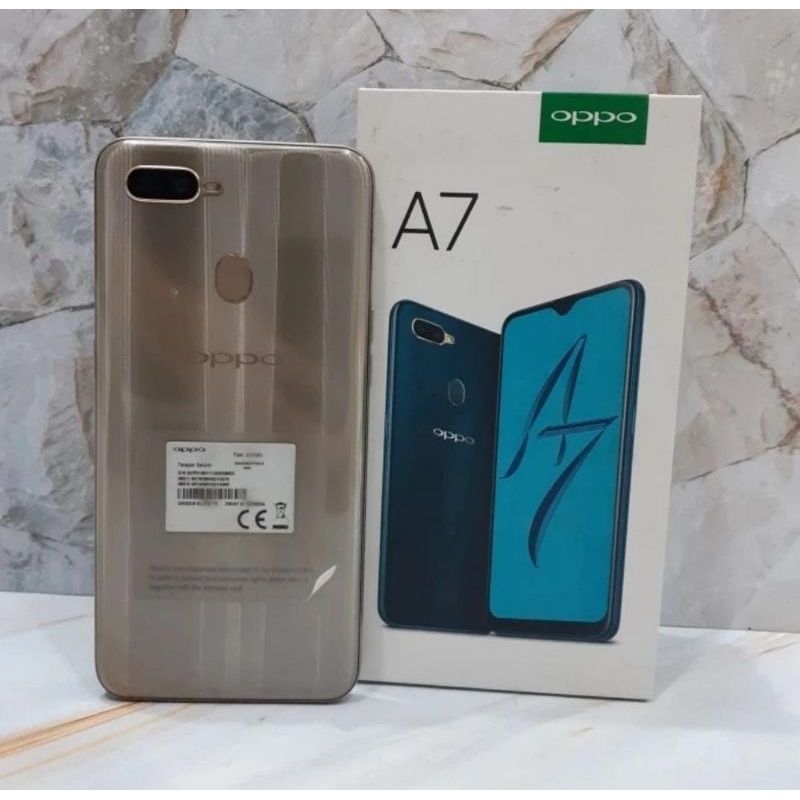 Oppo A7 second 4/64gb