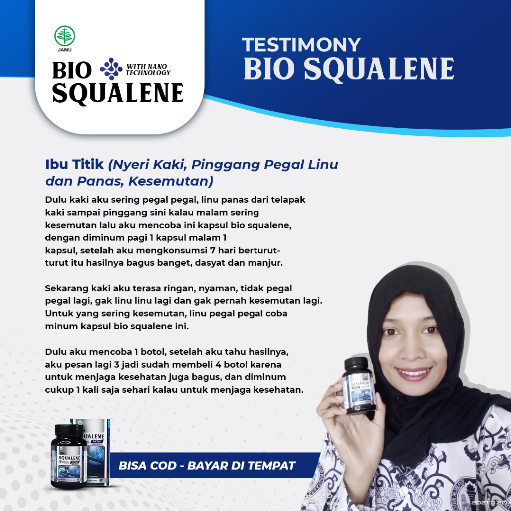 Bio Squalene Softgel asli ORIGINAL 30 softgel Minyak Hati Ikan Hiu Suplemen Kesehatan Premium BPOM-5