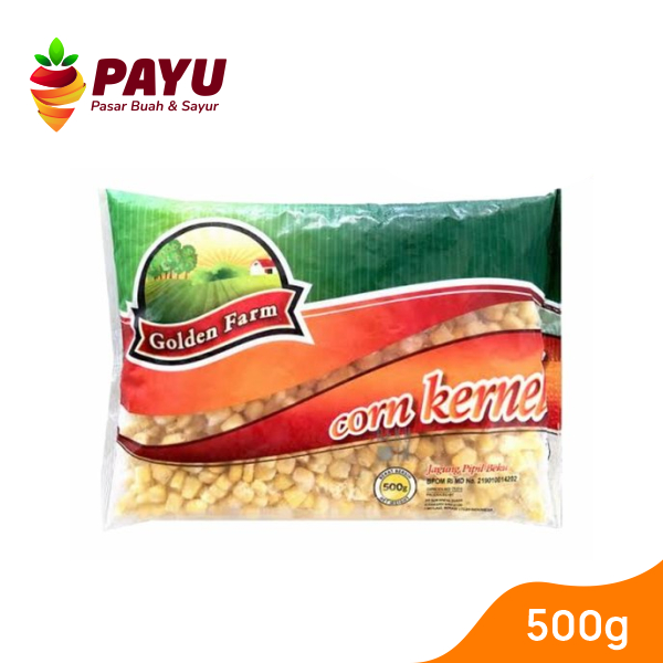 

Golden Farm Corn Kernel Frozen / Jagung Pipil Beku [500g]