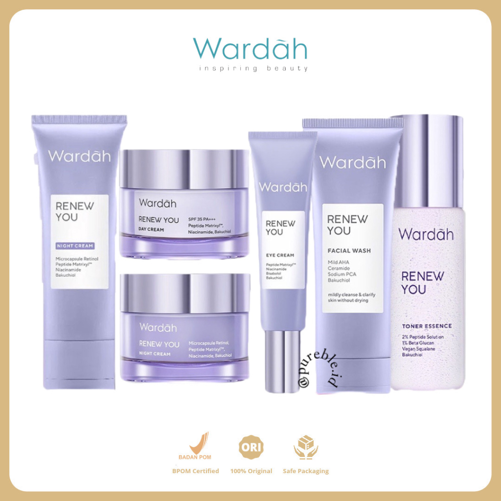 ￼WARDAH Renew You Anti Aging SERIES | RENEW YOU Series
