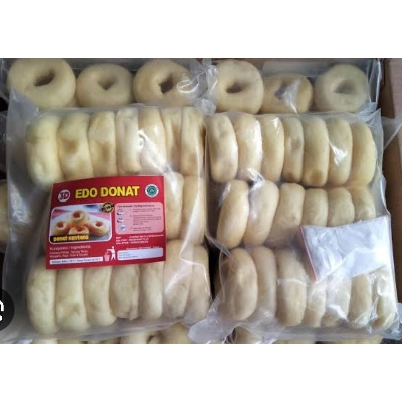 

Donat kentang Frozen viral EDO DONAT ISI 20 pcs enak, praktis, halal