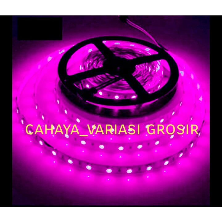 Lampu Led Strip Flexible Roll 5meter motor mobil Led 3528 24volt 12volt