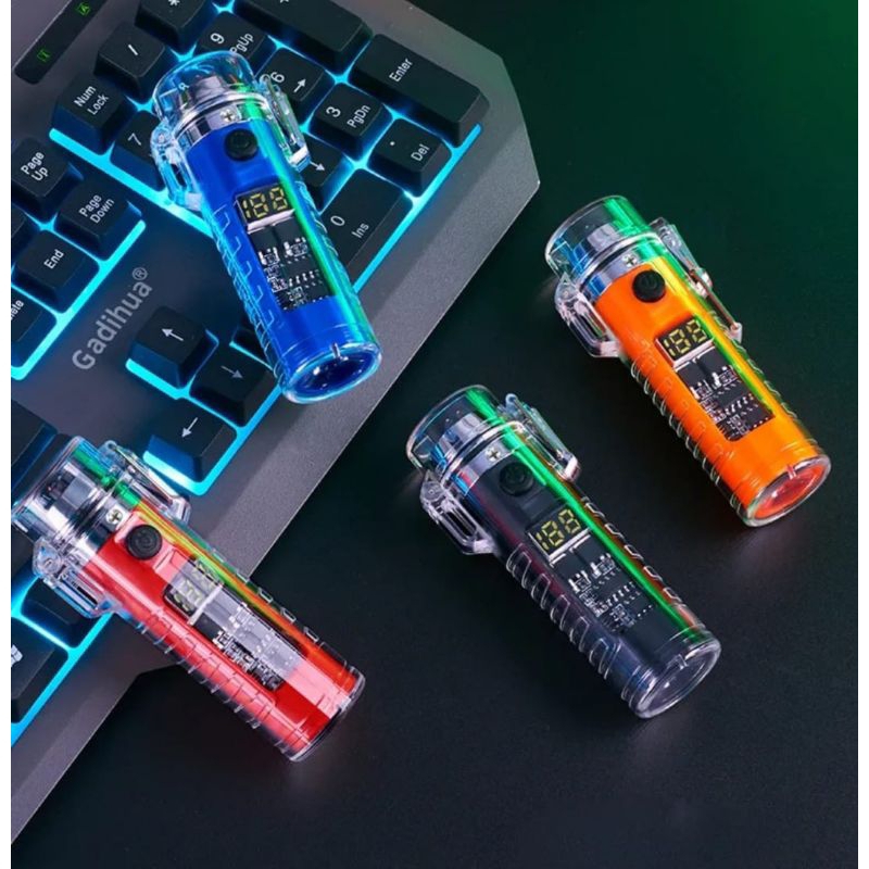 KOREK API PLASMA ANTI AIR KOREK API SENTER USB ANTI ANGIN