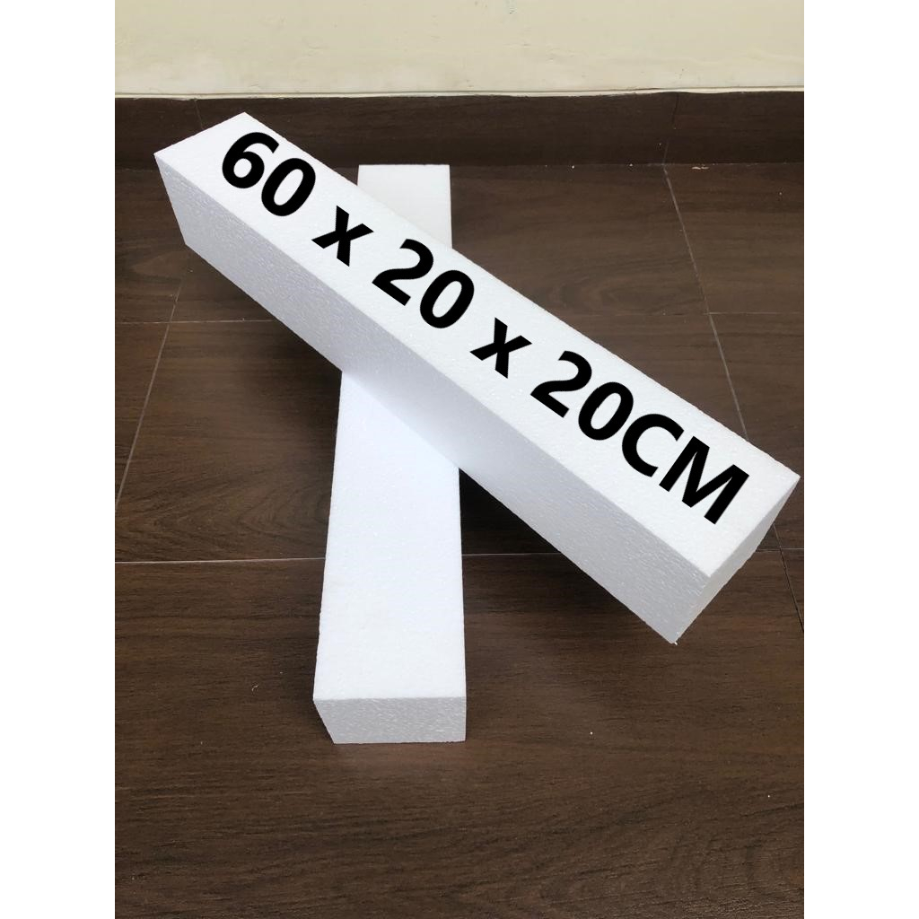 Styrofoam Batangan 60 x 20 x 20cm  Batangan Foam