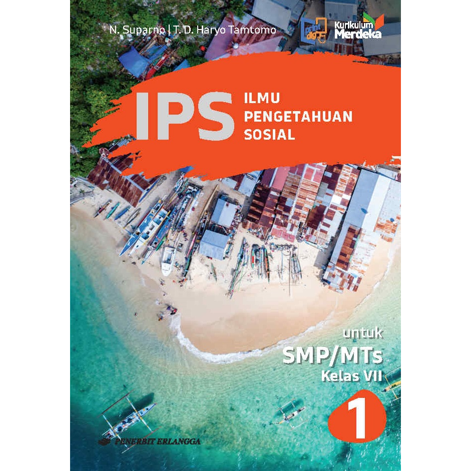 Buku Erlangga IPS SMP/MTS KLS.7/KM - 0033000640
