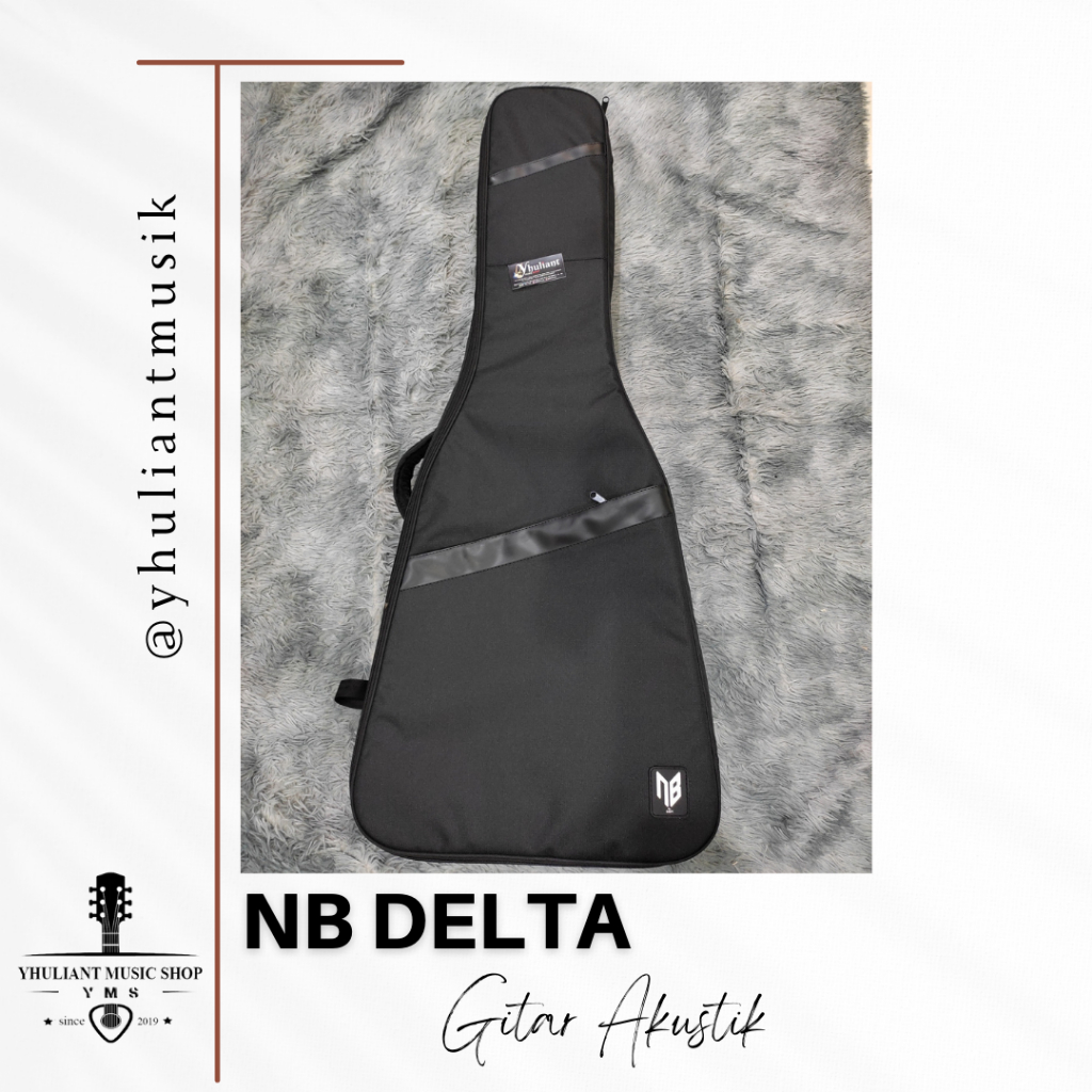 DBM NB Delta By DBM case Semi Gigbag Khusus Gitar Akustik
