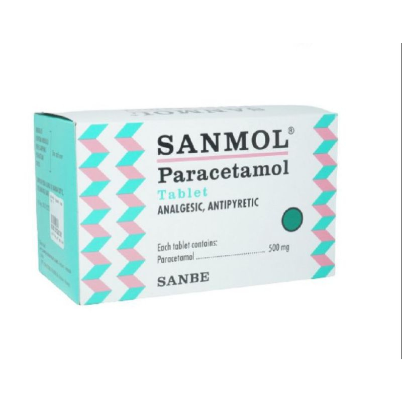 Sanmol Tablet // Obat Demam, Nyeri Anak, Bayi