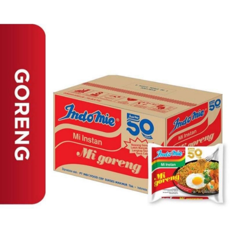 

Indomie Goreng 1 Dos isi 40 Pcs