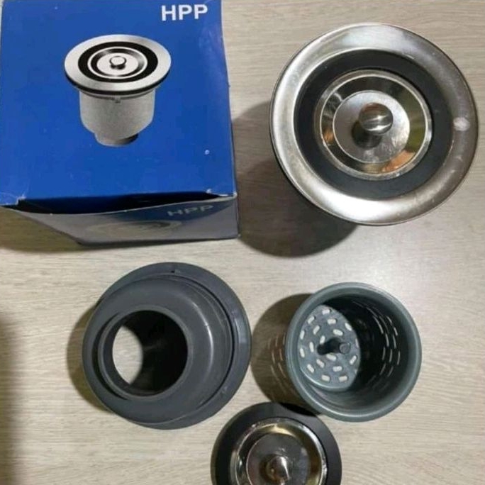 Afur BCP HPP | Saringan Bak Cuci Piring Plastik Abu Bibir Stainless