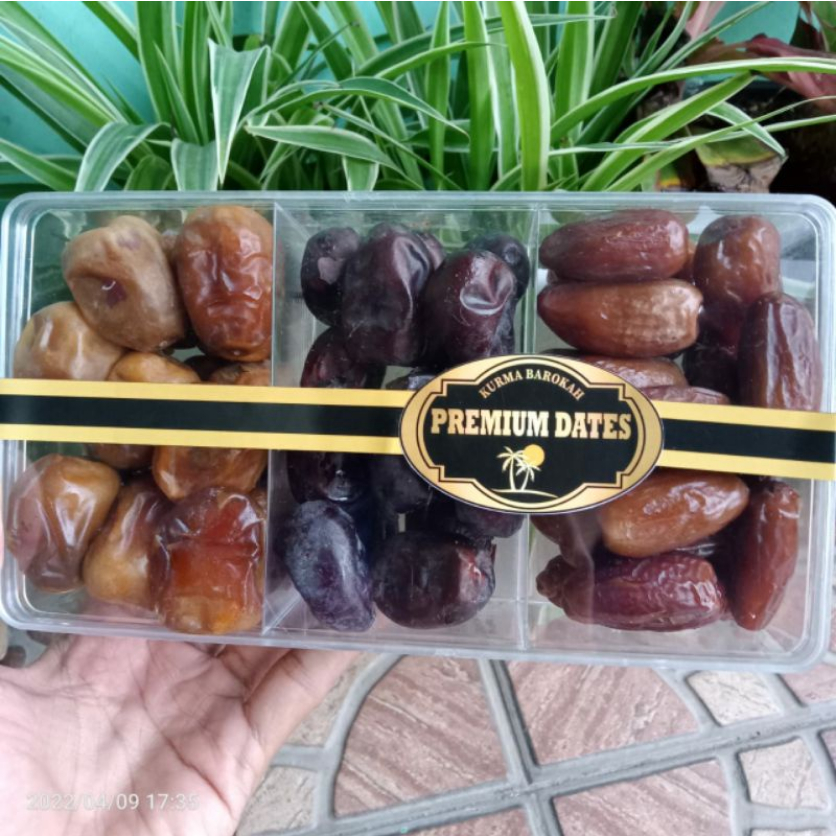 

Paket kurma 3 sekat bam sukari tunis