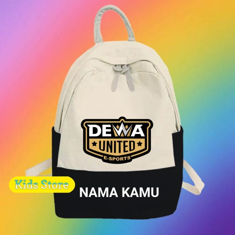 Kidsstore - Tas Anak Ransel Anak TK - SD Backapack Unisex Laki Laki Perempuan Motif Dewa United Espo