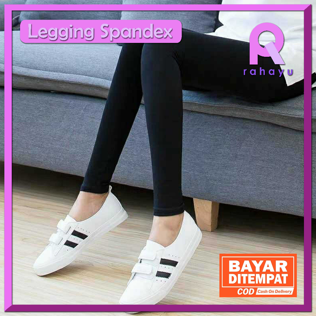LIMITED Paket Usaha Isi 10pcs Legging Panjang Spandek / Celana Legging Panjang Spandek / Legging