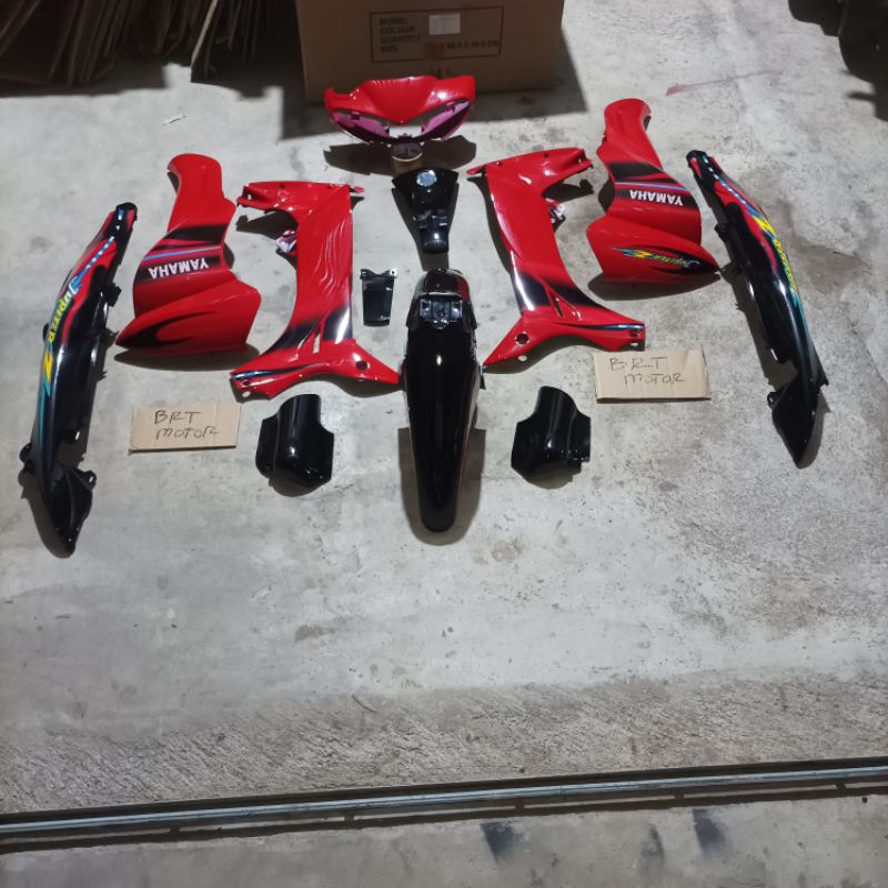 Cover body full set halus jupiter z lama jupiter cw tahun 2004-2005 limited edition