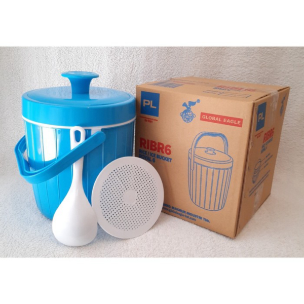 

Promo Rice / Ice Bucket Global Eagle RIBR6 / Termos Nasi Panas Es Dingin 6 L - Hijau Murah