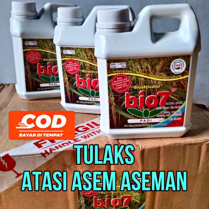 PUPUK Organik Bio7 Buat tanaman padi dan palawija