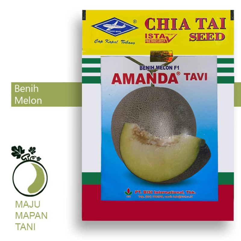 BIBIT BENIH MELON AMANDA TAVI F1 550 BIJI Original Cap Kapal Terbang