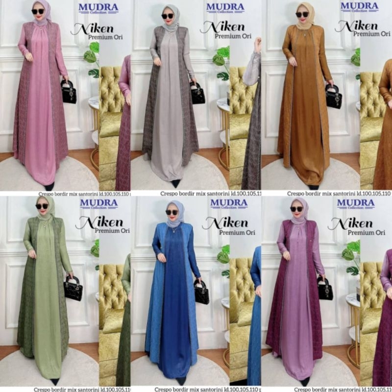 Niken dress ori by Mudra Hijab
