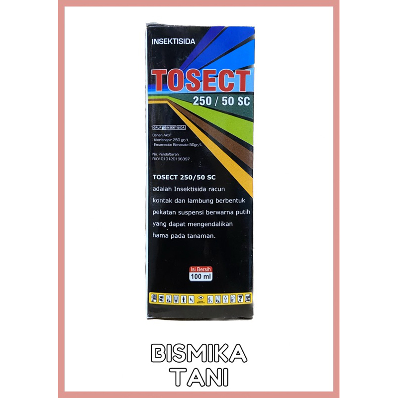 TOSECT Insektisida 250/50SC - 100ml