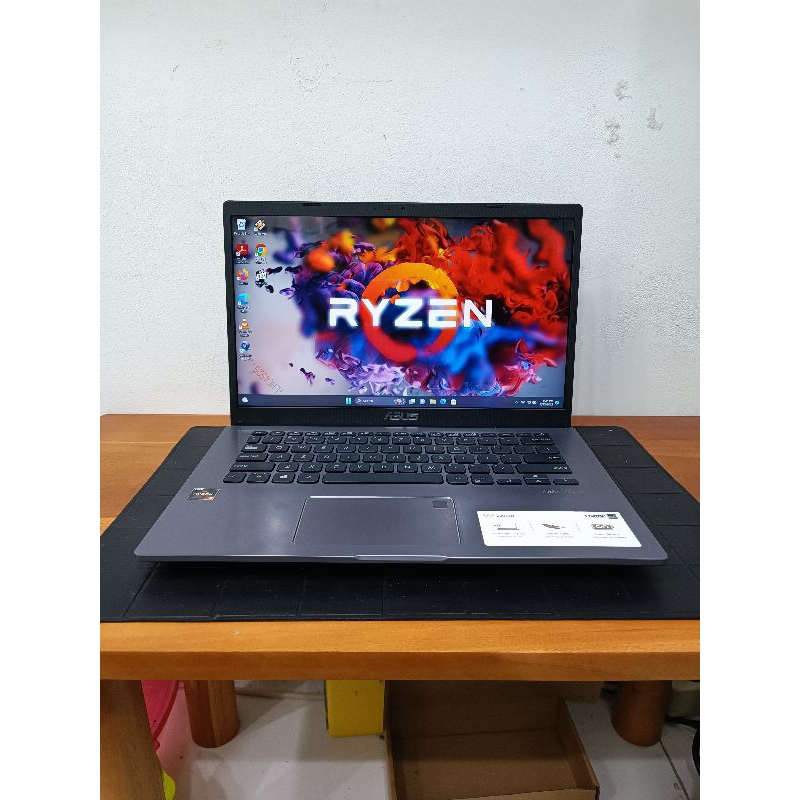 asus m409da amd ryzen 3-3200 ram 12/128+1tb semua normal