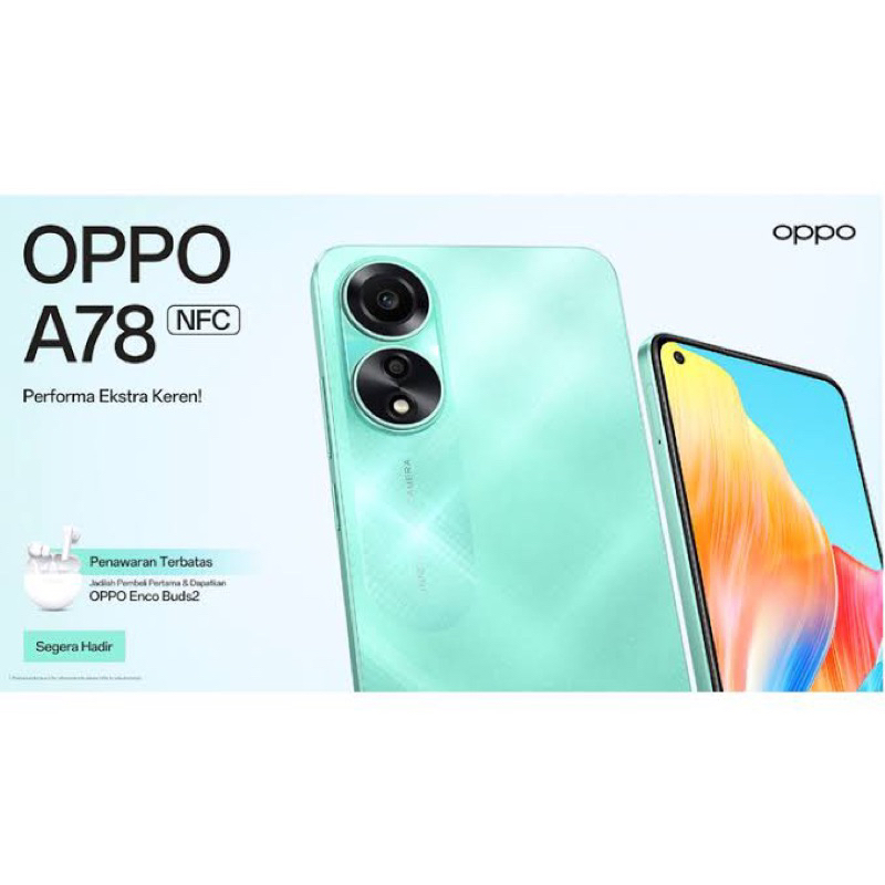 OPPO A78 (4G) 8+8/256GB GARANSI NASIONAL
