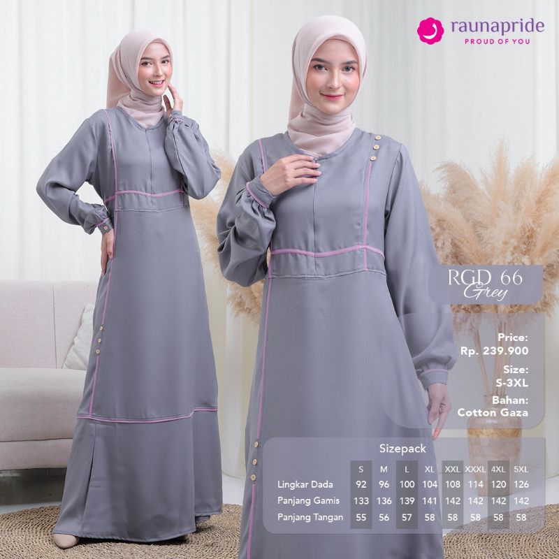 GAMIS TERBARU RAUNA RGD66/GAMIS RAUNA