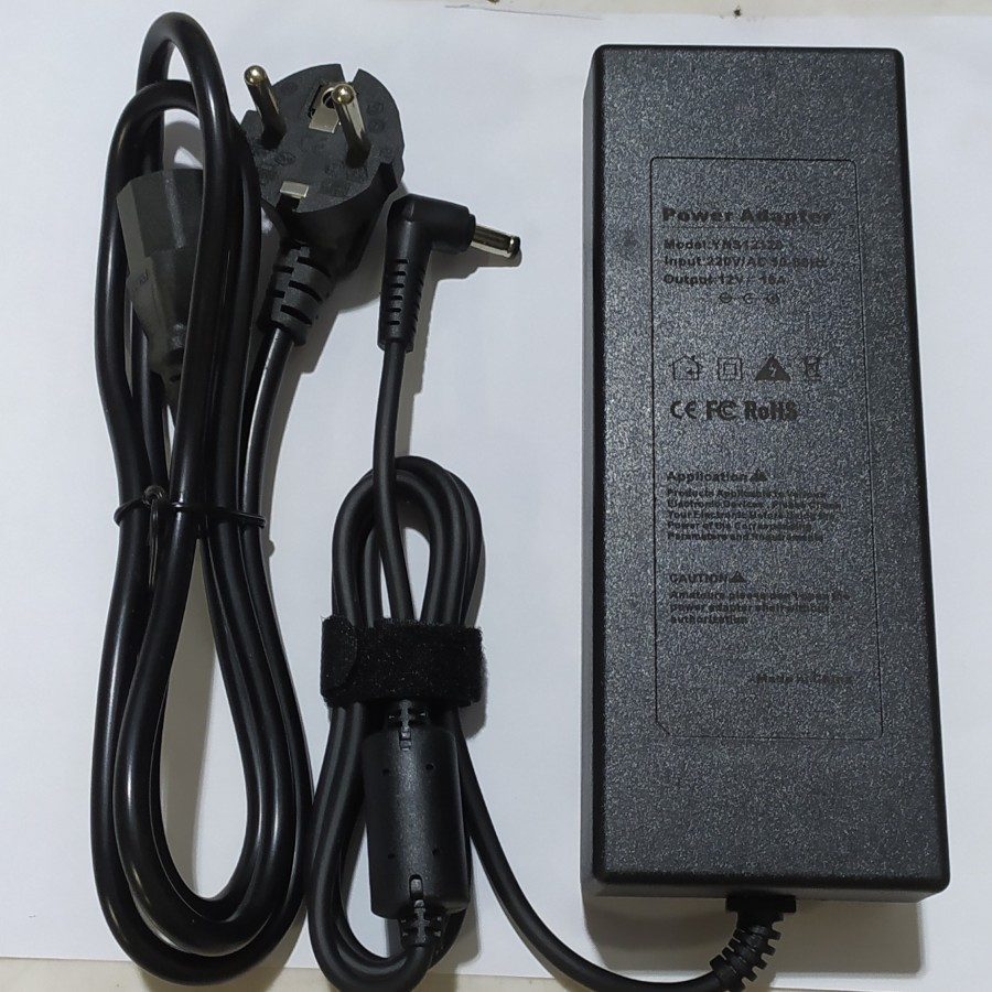 Adaptor laptop /cctv / ADAPTOR 12V 10A ORIGINAL