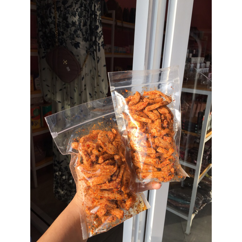 

Basreng pedas daun jeruk 100gr