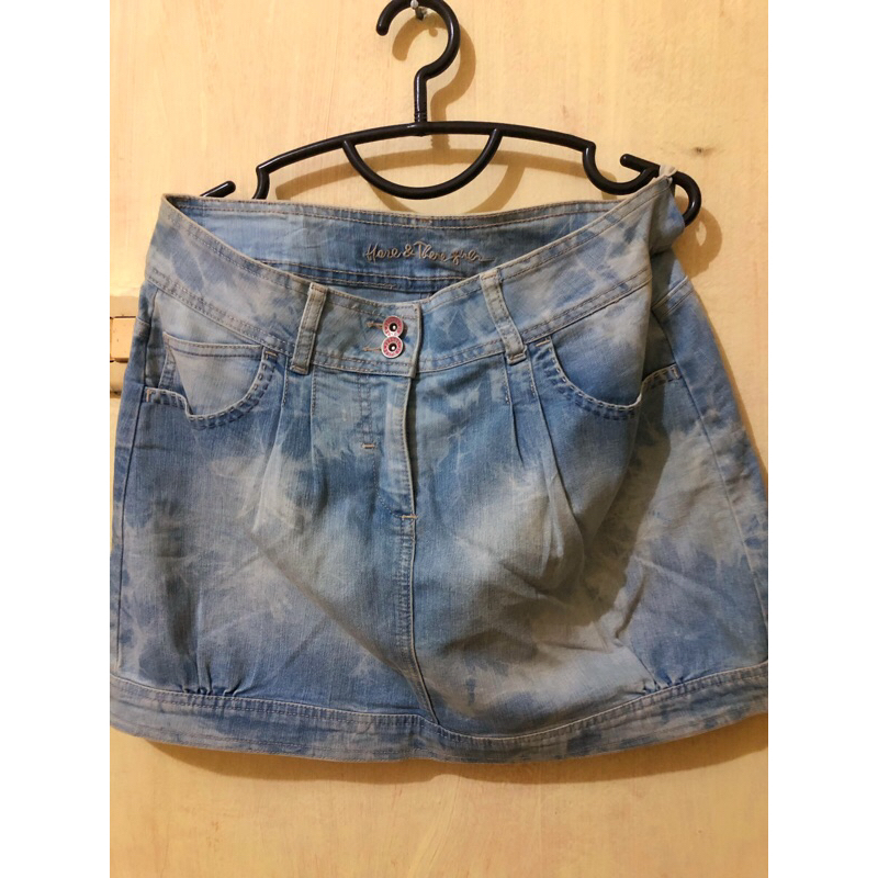 Short Skirt jeans Ninety degrees