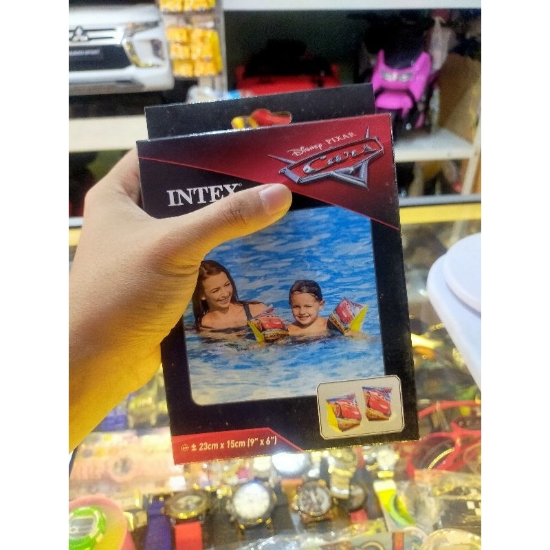 pelampung lengan anak intex motif cars