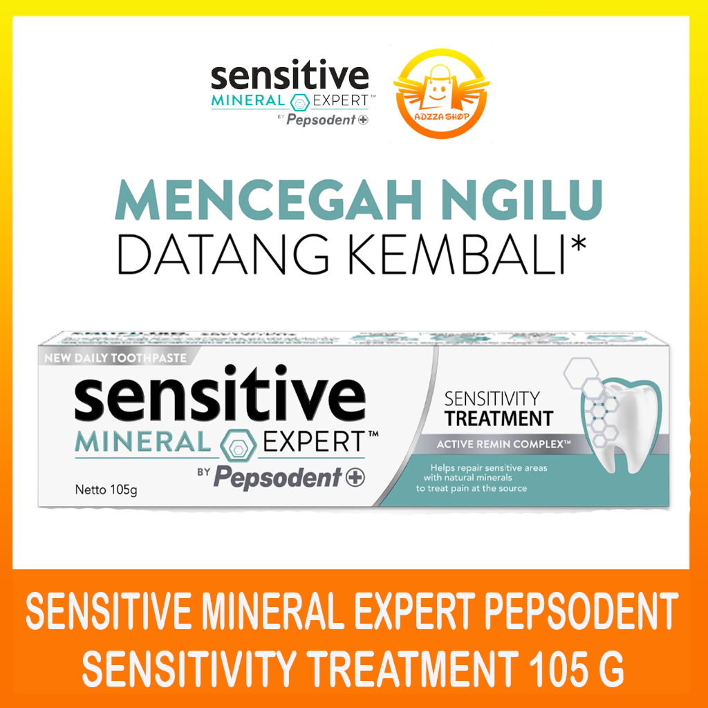 Sensitive Mineral Expert Pepsodent Sensitivity Treatment 105 G