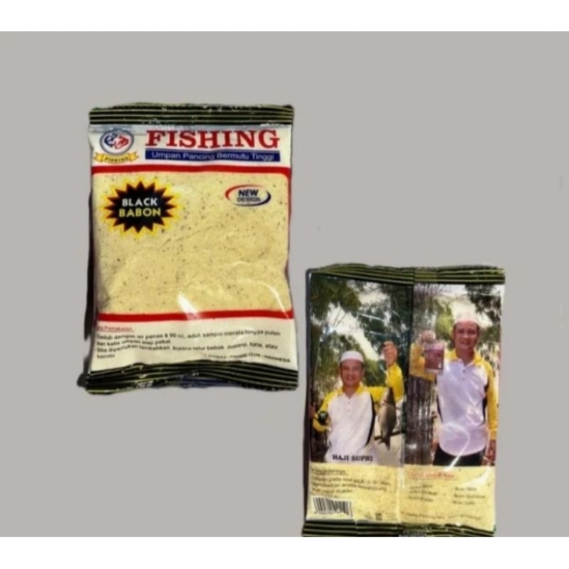 Umpan Fishing - Black Babon (Ikan mas)