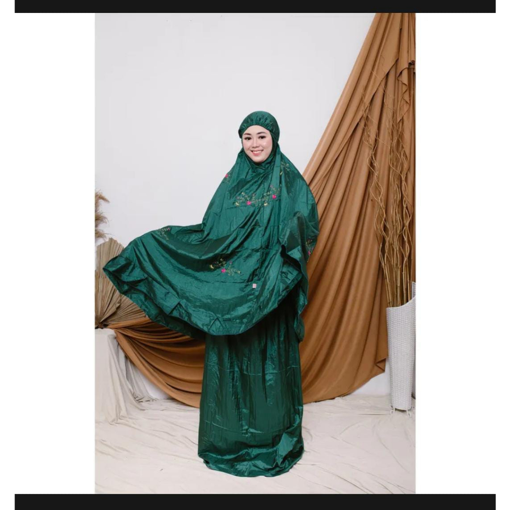 Mukena Parasut Bordir