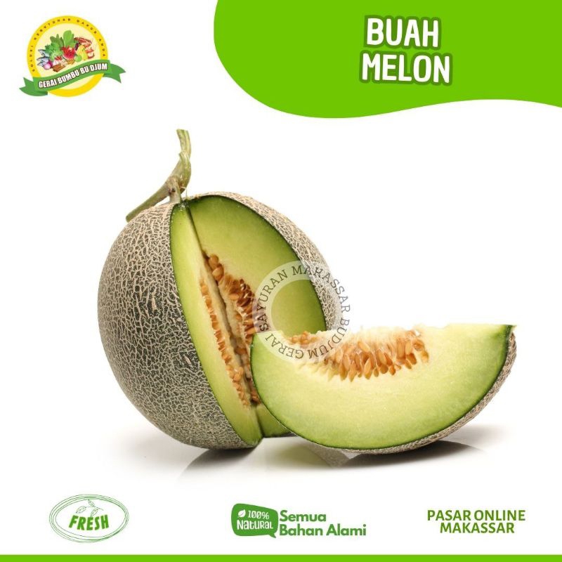 

BUAH MELON HIJAU FRESH PER BUAH MURAH BUAH BUAHAN ONLINE MAKASSAR PASAR ONLINE MAKASSAR