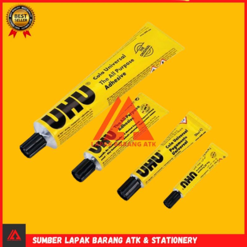 

Lem Uhu Cair 7 ml Purpose Lem Serbaguna