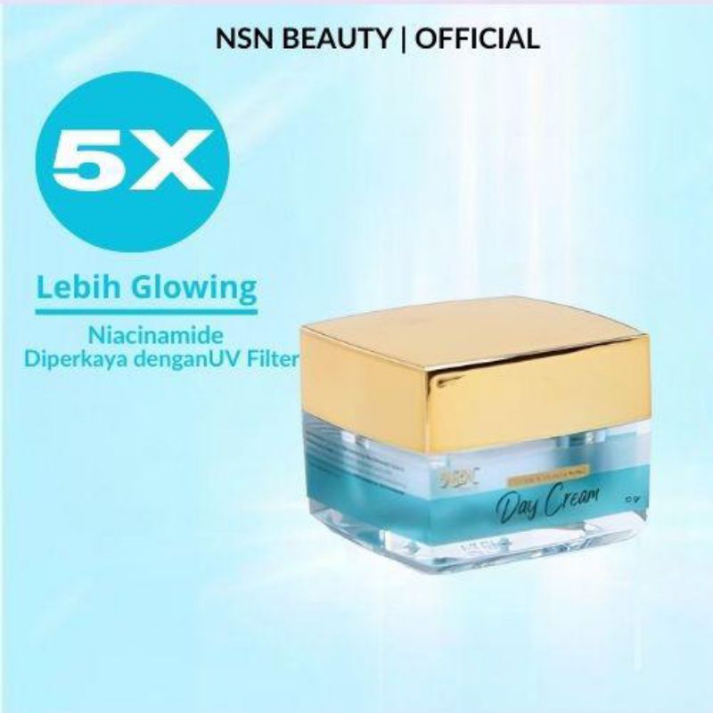 cream siang glowing NsN Beauty